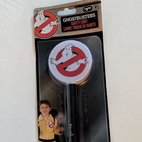 NWT Kids Ghostbusters Safety Light Trick or Treat Halloween Costume Accessory - Picture 2 of 11